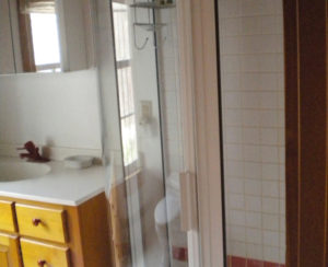 Before bathroom