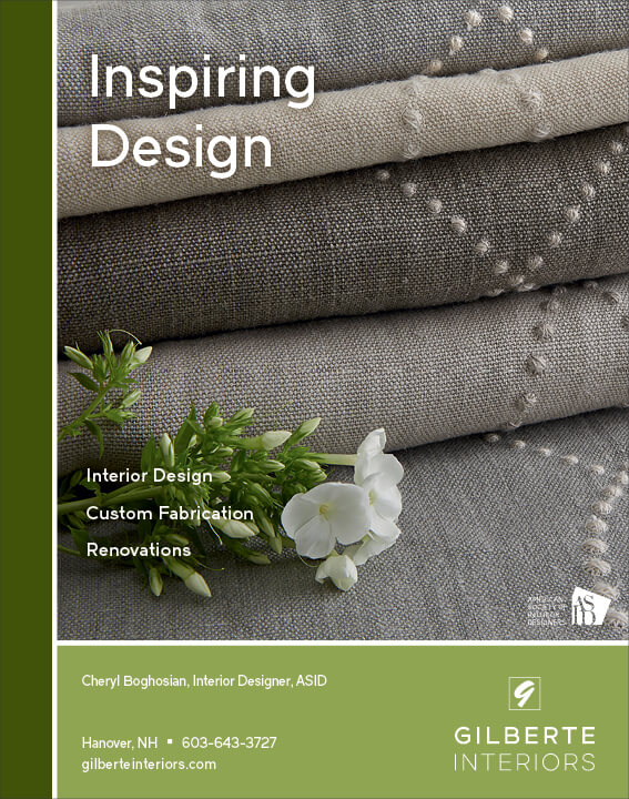 Gilberte Ad - Full Page Textile